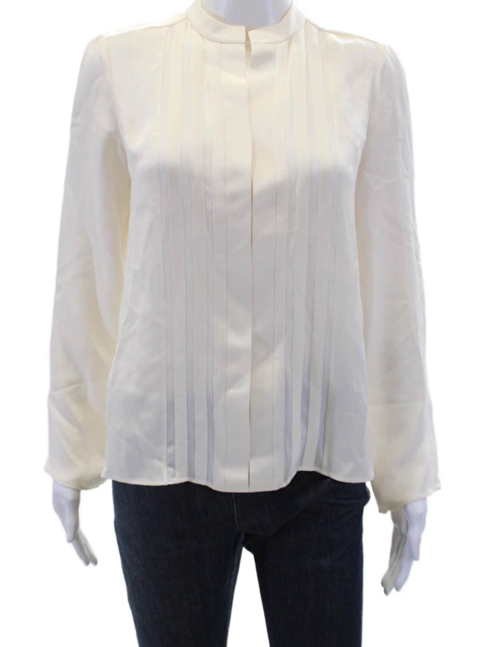 Derek Lam - Made in Italy Women’s Blouse. Ivory/Cream